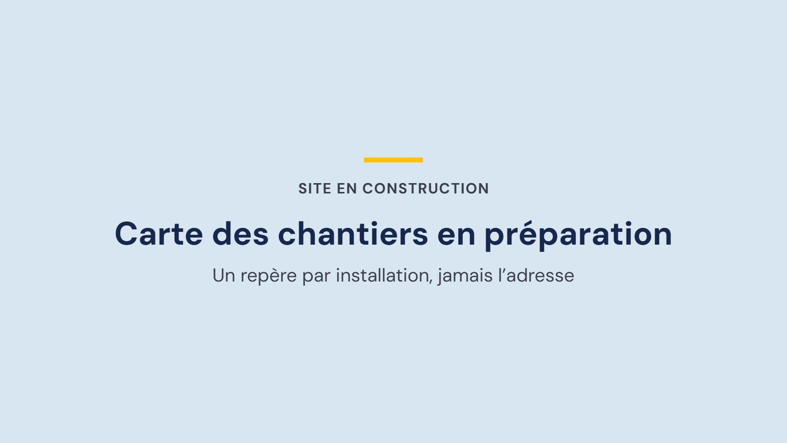 Carte des chantiers d'Artisans Écologiques entre Thionville et Metz